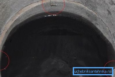 Demontaža je bila izvedena pri premikanju betonskih obročev. Demontaža je bila izvedena pri premikanju betonskih obročev.