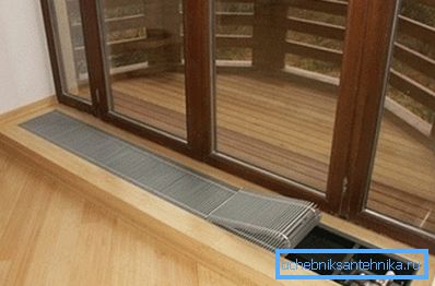 Radiator v niši je odlična rešitev za zaprto teraso in verande