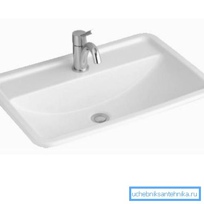 Sink 60x40 - skrajšana različica za majhne kopalnice Sink 60x40 - skrajšana različica za majhne kopalnice