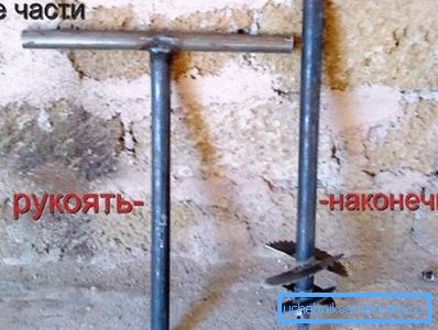 Domači vrtalnik za vrtine v končni različici Domači vrtalnik za vrtine v končni različici