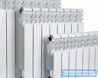 Sekcijska ogrevalna naprava iz aluminija. Sekcijska ogrevalna naprava iz aluminija.
