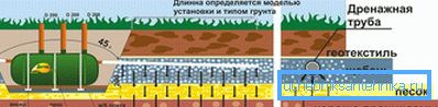 1146 Shema namestitve greznice s filtrirnim poljem