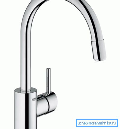 Visoka spout kuhinja Faucet Visoka spout kuhinja Faucet