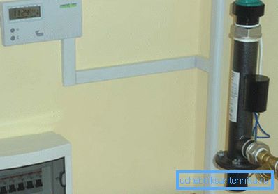 Slika vam omogoča, da ocenite velikost kotla elektrode.