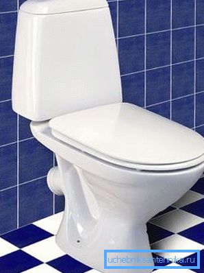 Standardni WC z vodoravno sprostitvijo Standardni WC z vodoravno sprostitvijo