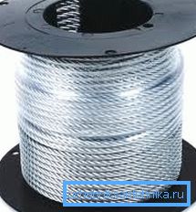 Kabel iz nerjavečega jekla - idealen za pritrditev opreme v vodnjaku Kabel iz nerjavečega jekla - idealen za pritrditev opreme v vodnjaku