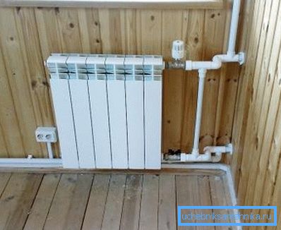 Cevi in radiatorske baterije so zanesljiv znak ogrevanja vode. Cevi in radiatorske baterije so zanesljiv znak ogrevanja vode.