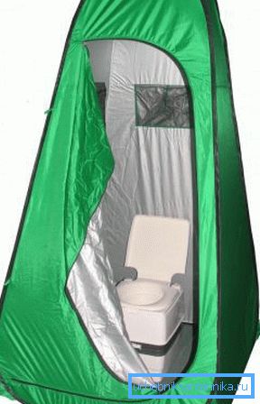 Turistični šotor za WC ali tuš Turistični šotor za WC ali tuš
