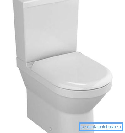Kompaktni WC sestavljen Kompaktni WC sestavljen