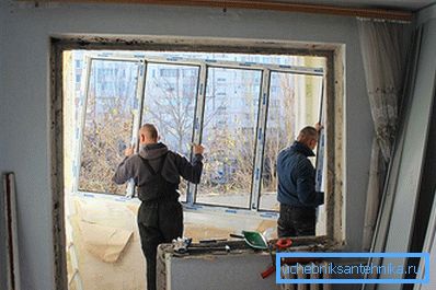 Namestitev kovinoplastičnega okna Namestitev kovinoplastičnega okna