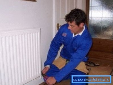 Vgradnja radiatorja Vgradnja radiatorja