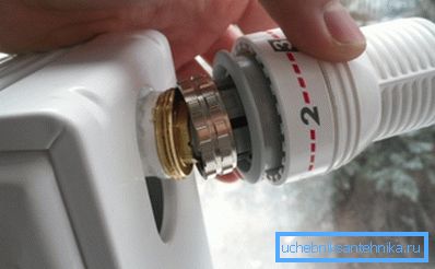 Namestitev termostata Namestitev termostata
