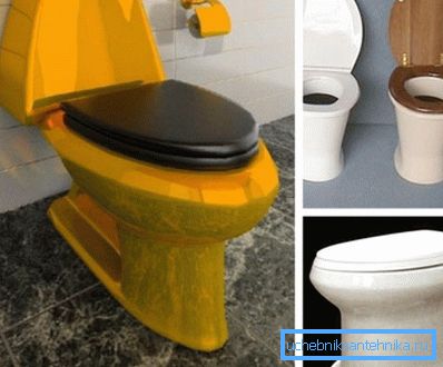 Vrste WC školjk iz plastike Vrste WC školjk iz plastike