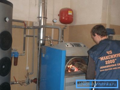 Zagon kotla na trda goriva Zagon kotla na trda goriva