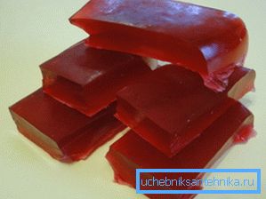 Tablete želatine so pripravljene za uporabo.