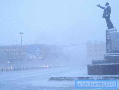 Zima v Yakutiji. Zima v Yakutiji.